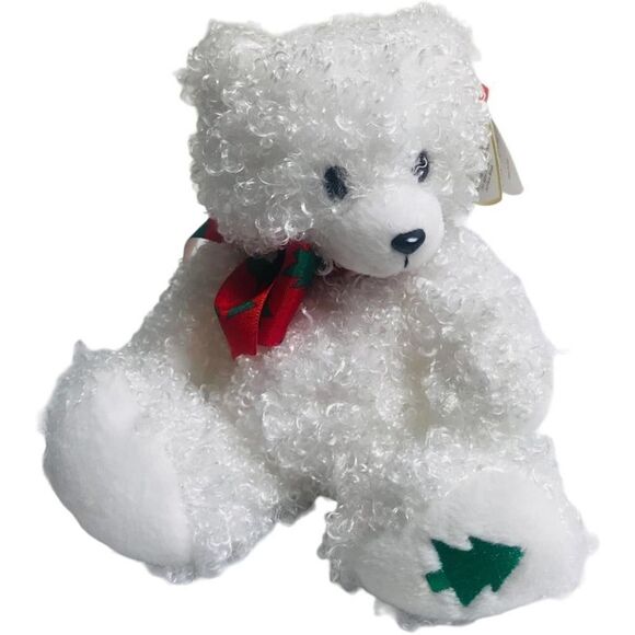 TY Beanie Merrybelke the Holiday Christmas Bear Pkush - Picture 1 of 7